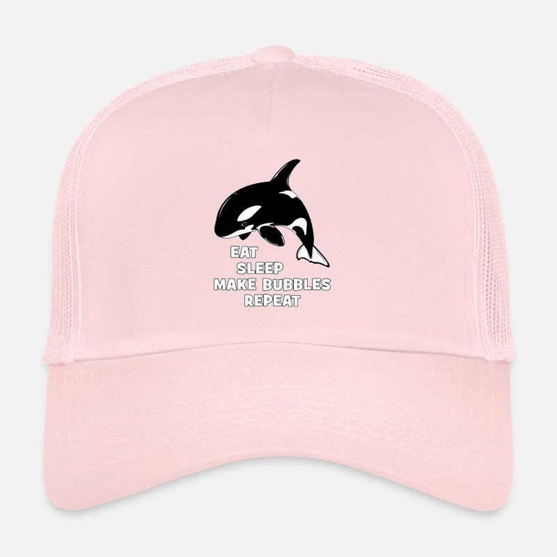 Orque douce orque tueuse Casquette trucker 