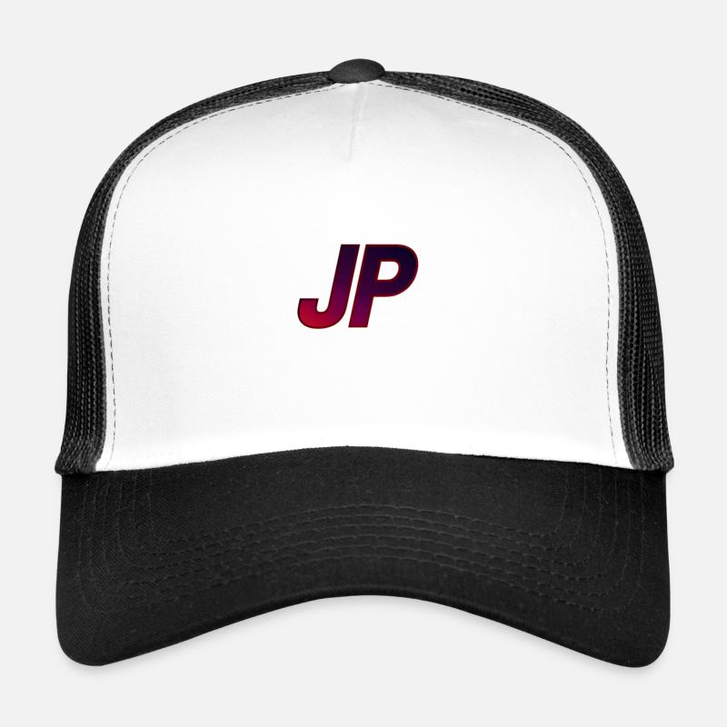 JP 3 - Trucker Cap - Weiß/Schwarz