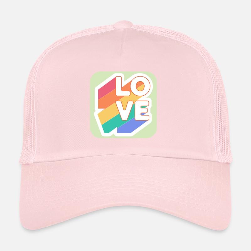 Love Retro Trucker Cap