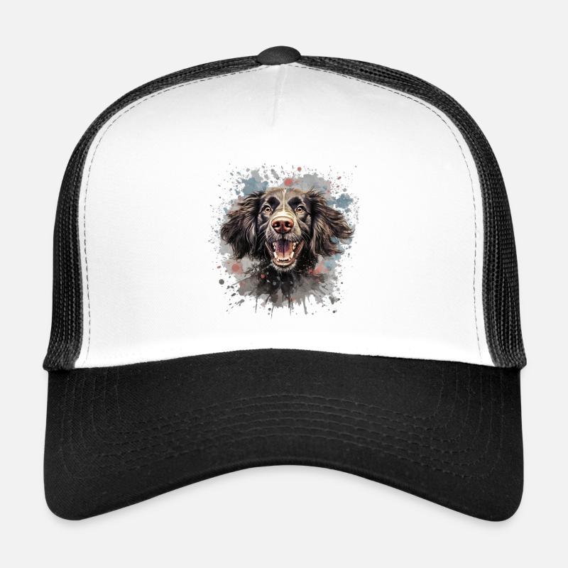 Chien Casquette trucker 