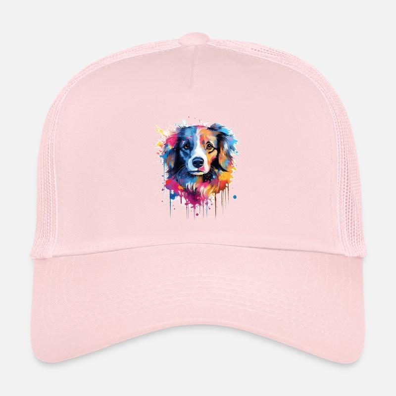 Chien Casquette trucker 