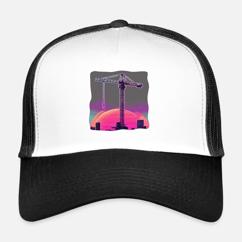 Crane / construction site / winch / crane system Trucker Cap