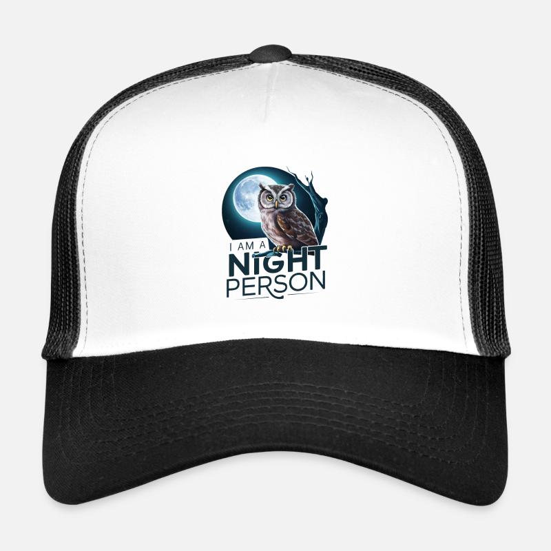 Ich bin ein Nachtmensch. Trucker Cap