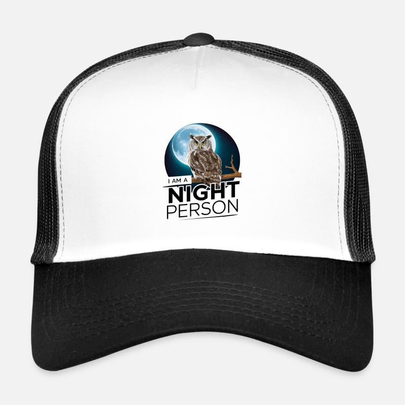 Ich bin ein Nachtmensch. Trucker Cap