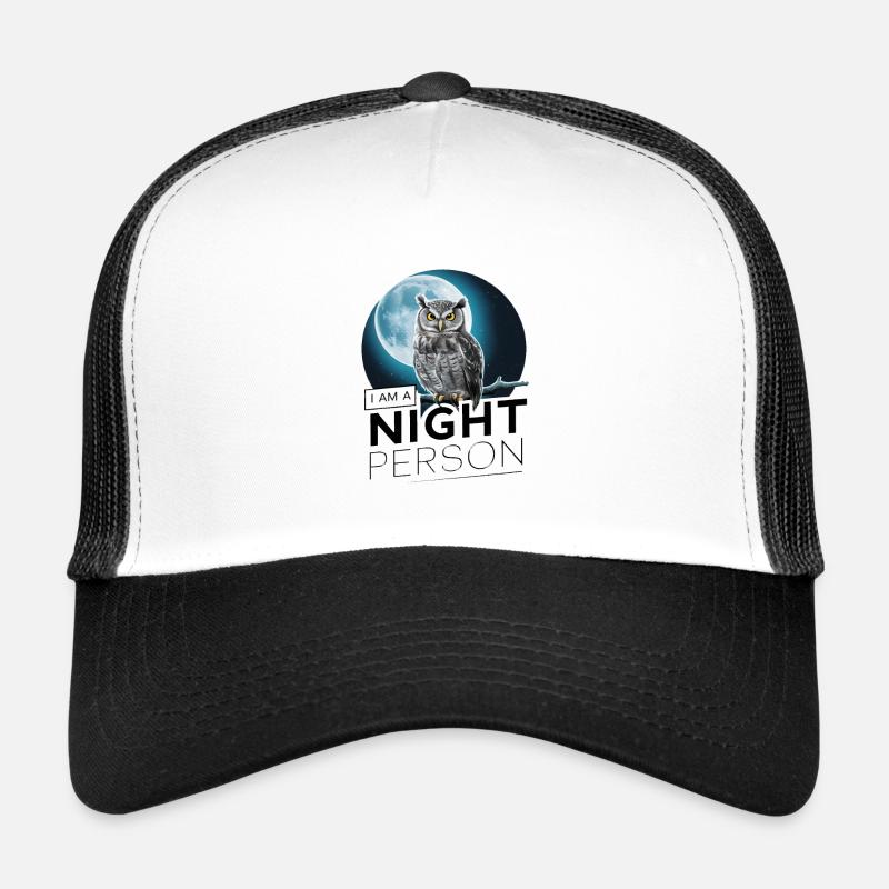 Ich bin ein Nachtmensch. Trucker Cap