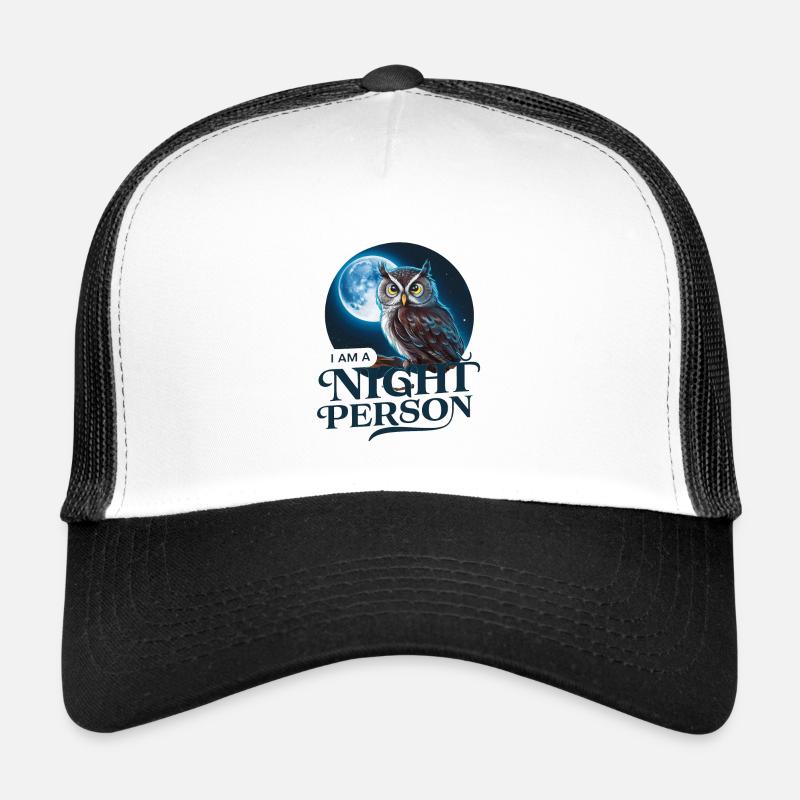 Ich bin ein Nachtmensch. Trucker Cap