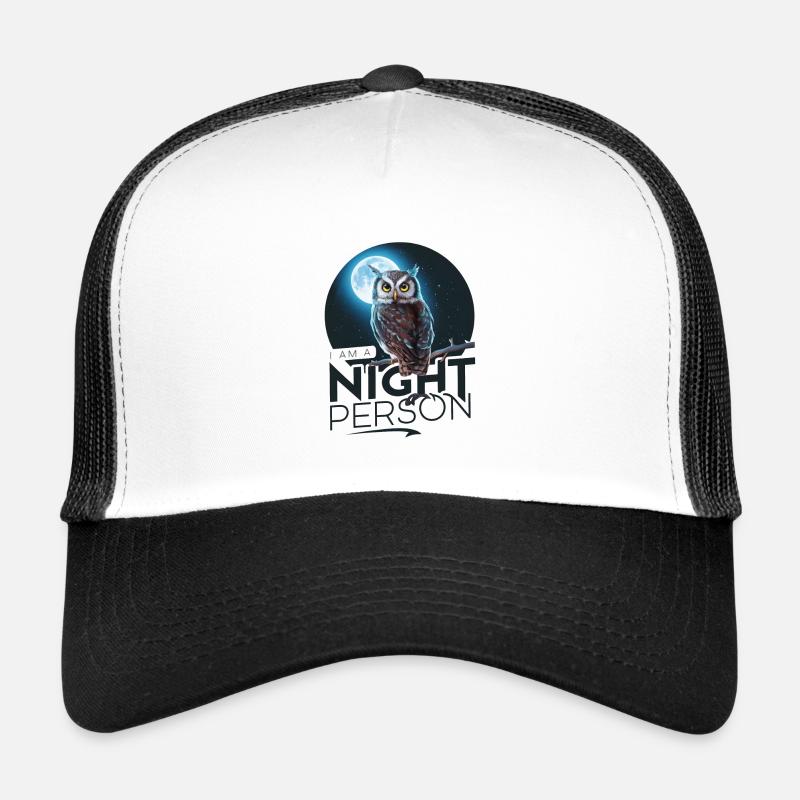 Ich bin ein Nachtmensch. Trucker Cap