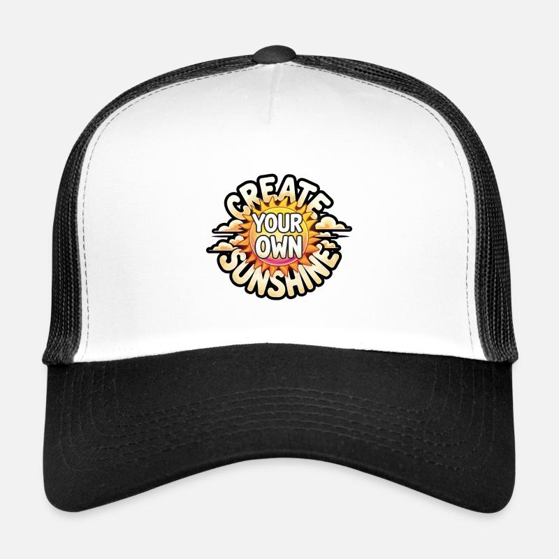 Create Your Own Sunshine – Strahlende Sonne Trucker Cap