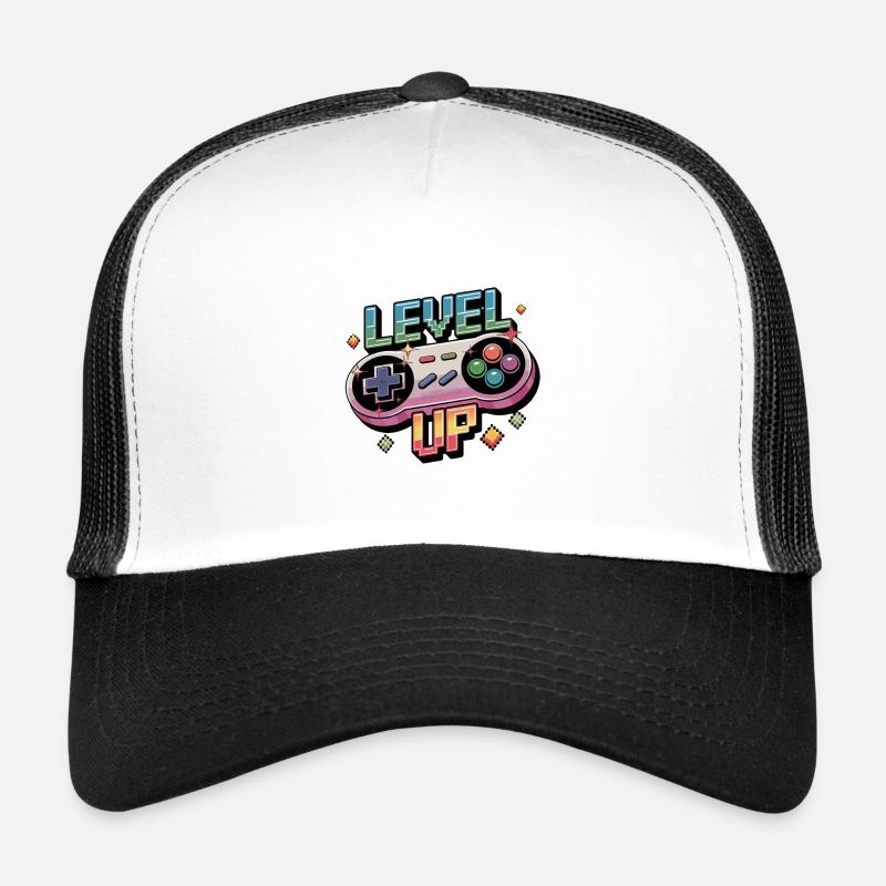Level Up - Manette de jeu Casquette trucker 