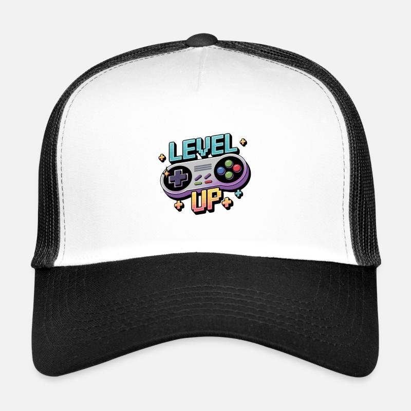 Level Up - Manette de jeu Casquette trucker 