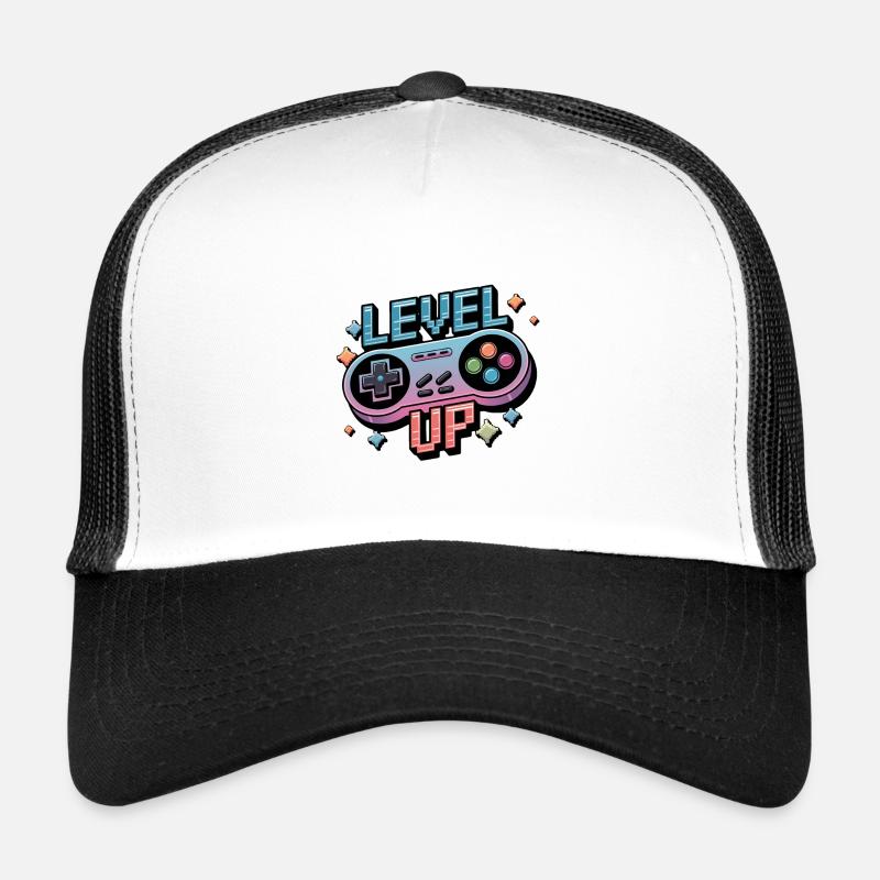 Level Up - Manette de jeu Casquette trucker 