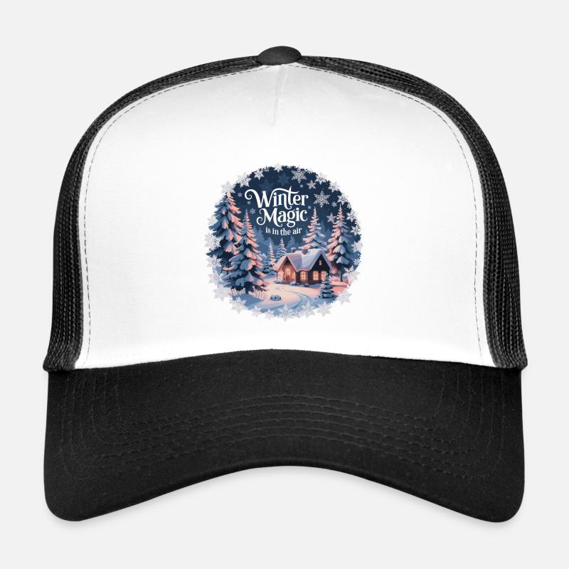 Winter Magic is in the Air – Winterlandschaft Trucker Cap