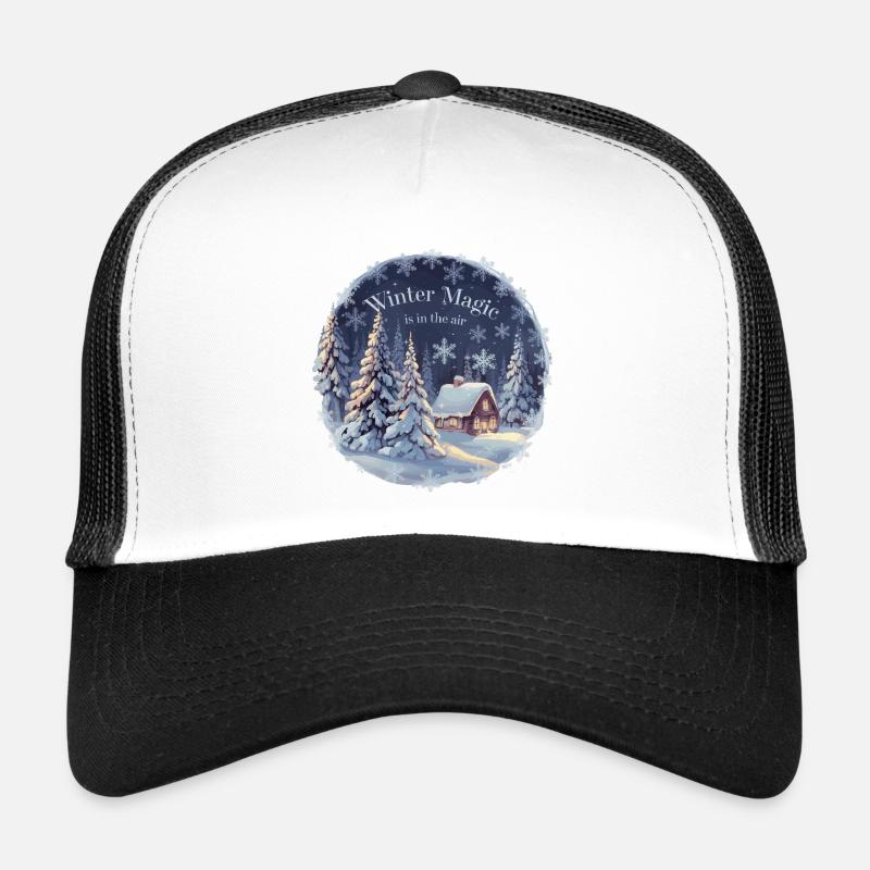 Winter Magic is in the Air – Winterlandschaft Trucker Cap
