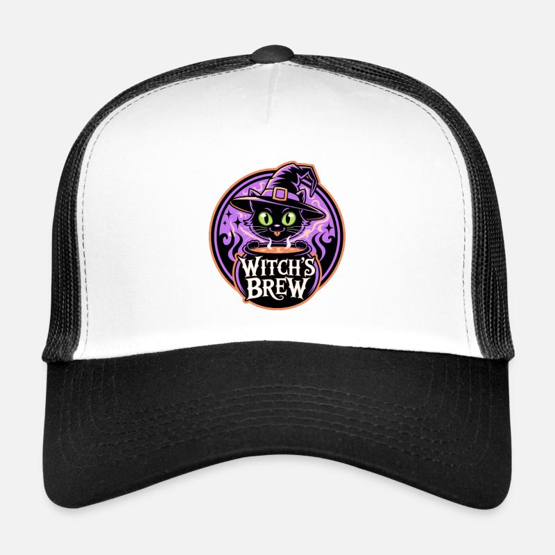 Witch’s Brew – Mystische Hexenkatze Trucker Cap