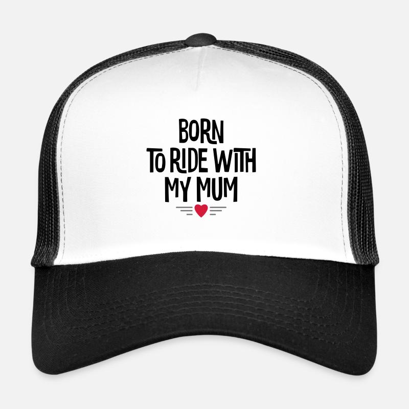 Pferdesprüche - Trucker Cap - Weiß/Schwarz