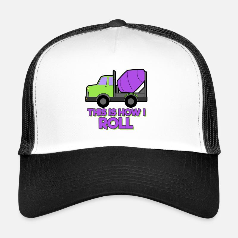Excavator Construction Site Construction Worker Construction Rollers I Gift Trucker Cap