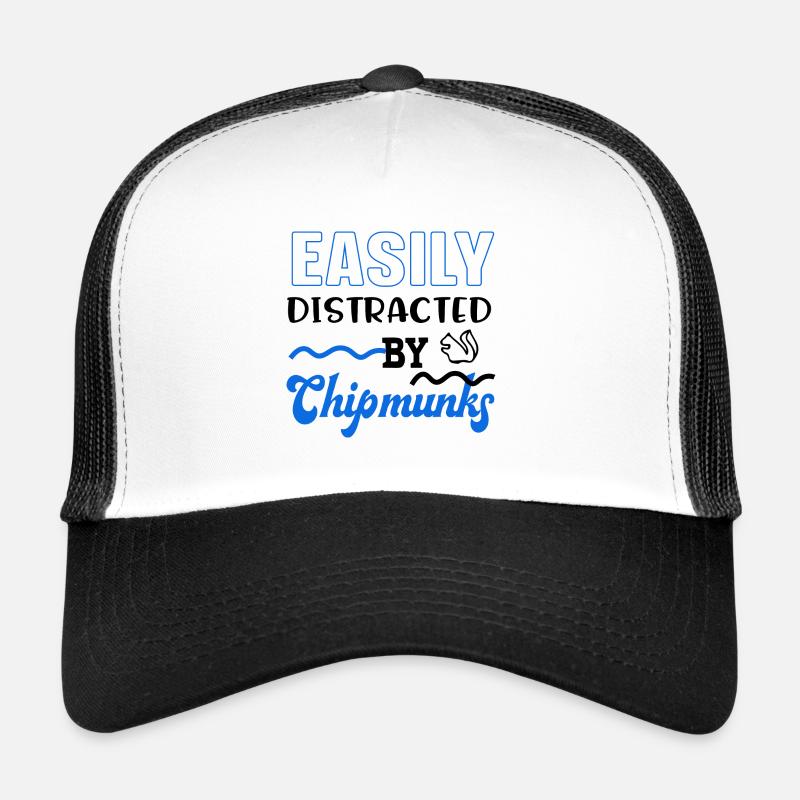 Animaux de la forêt mignon écureuil nature Casquette trucker 