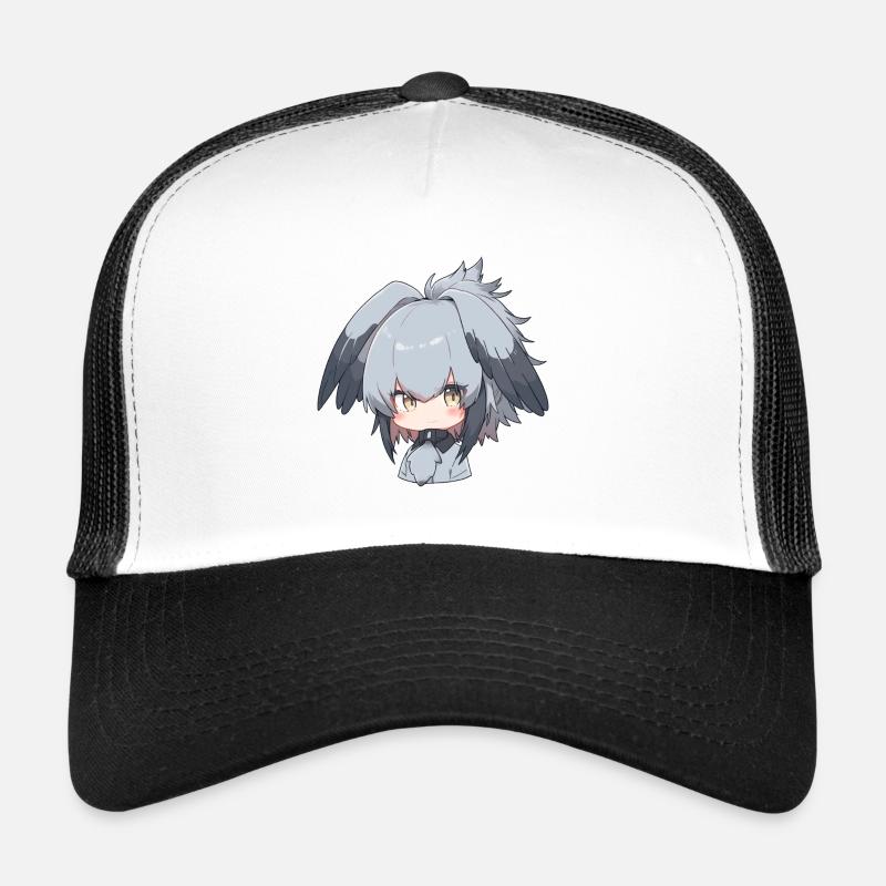 Süßes Schuhschnabel Anime Mädchen Trucker Cap