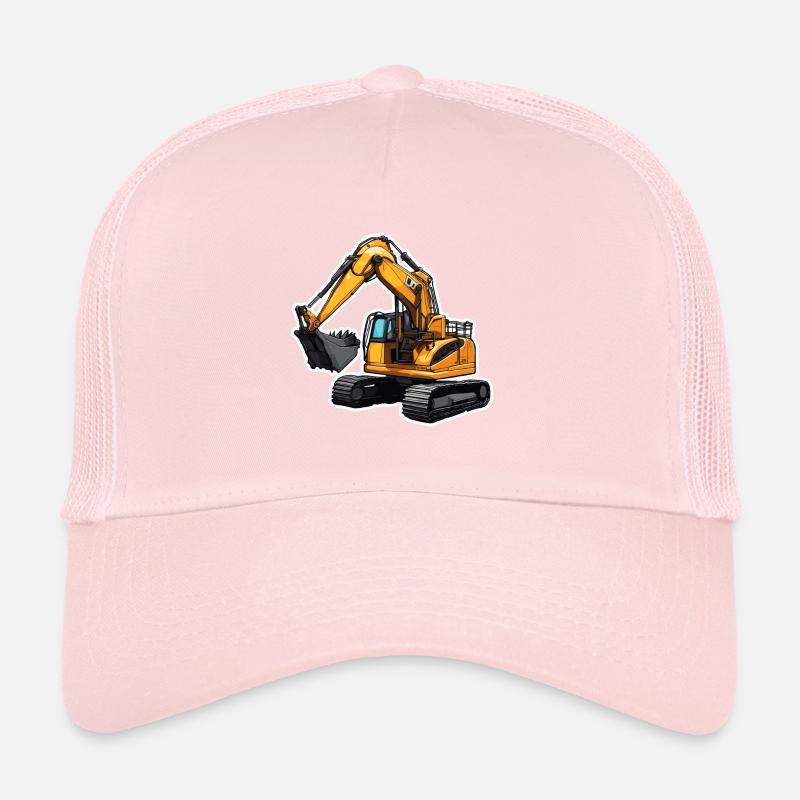 Pelle / chantier / machine / creuser / pelle Casquette trucker 
