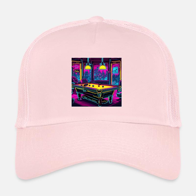 Billard / Boule de billard / 8 boules / billard / Kö Casquette trucker 