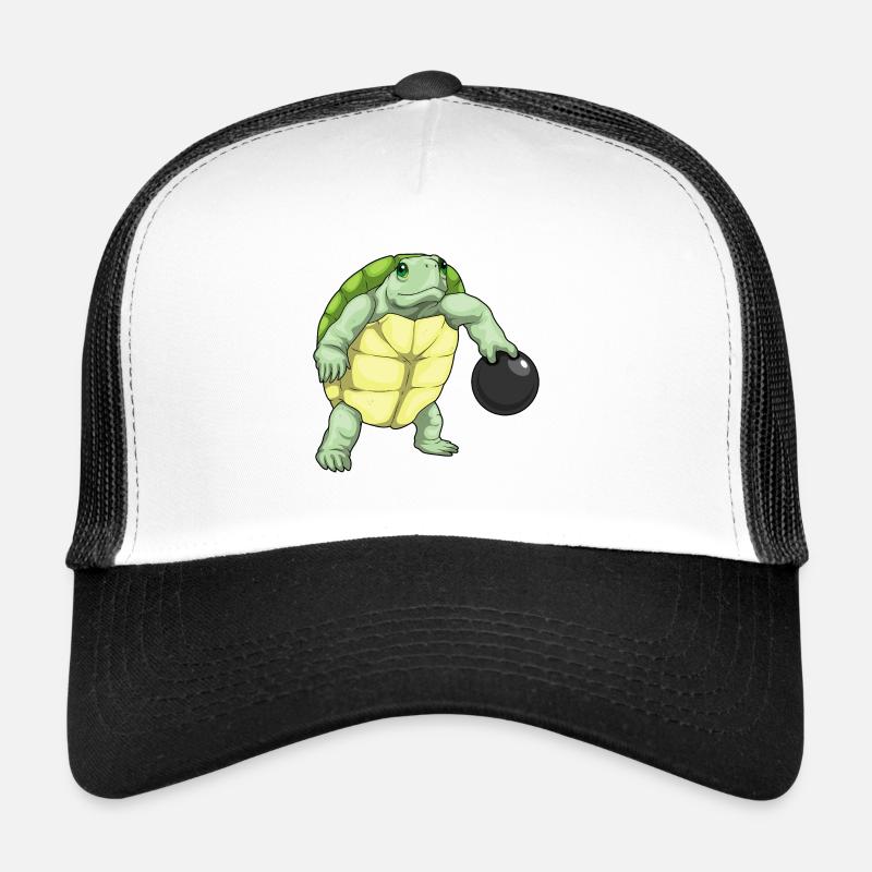 Schildkröte Bowling Bowlingball Trucker Cap