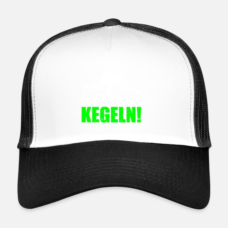 Vrais garçons de bowling Casquette trucker 