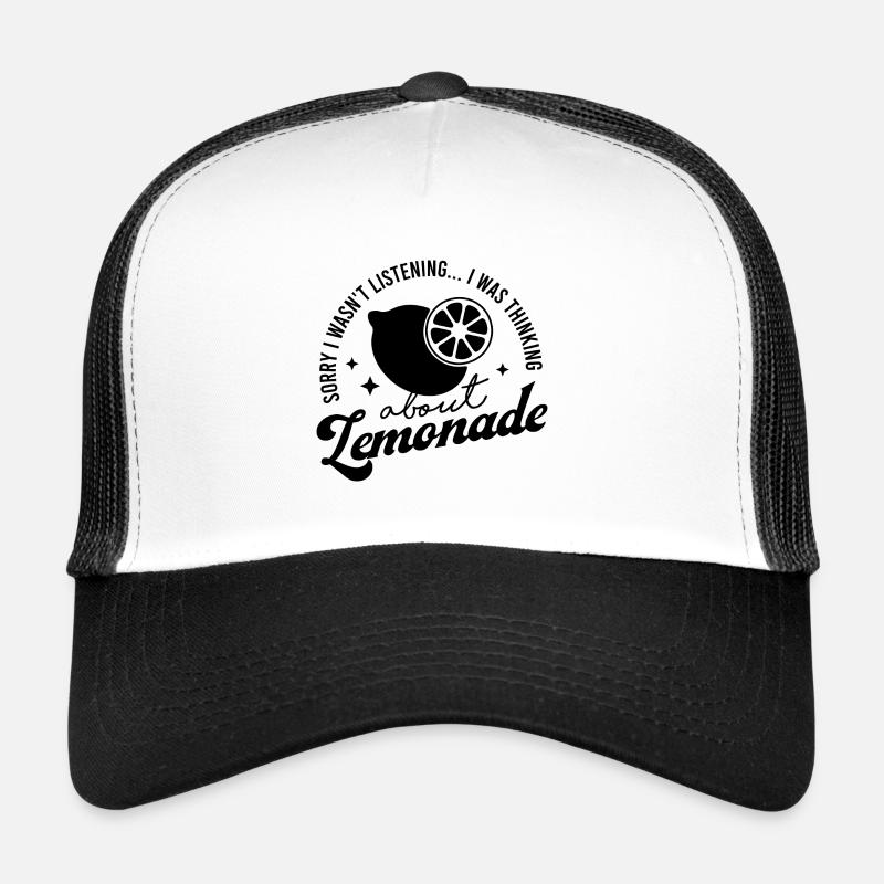 Denken Sie an Sommerlimonaden-Zitronensaft Trucker Cap
