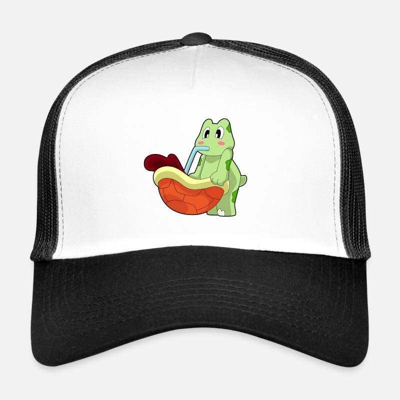 Turtle Coffee Mug Trucker Cap