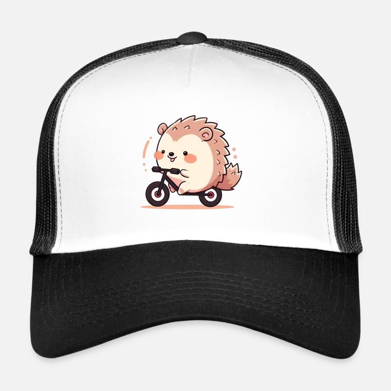 Cycliste hérisson Casquette trucker 