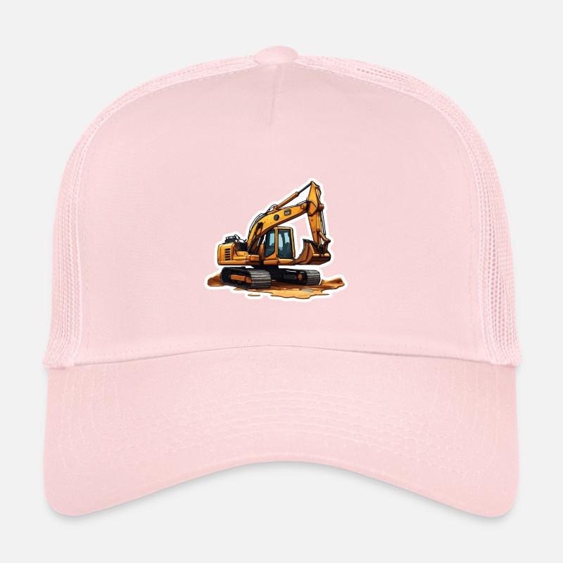 Pelle / chantier / machine / creuser / pelle Casquette trucker 