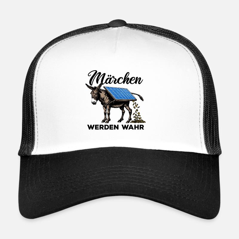 Märchen werden wahr - Goldesel - Photovoltaik Trucker Cap