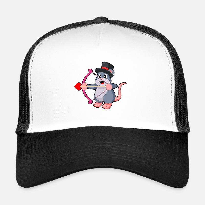Maus Bräutigam Liebespfeil Hochzeit Trucker Cap