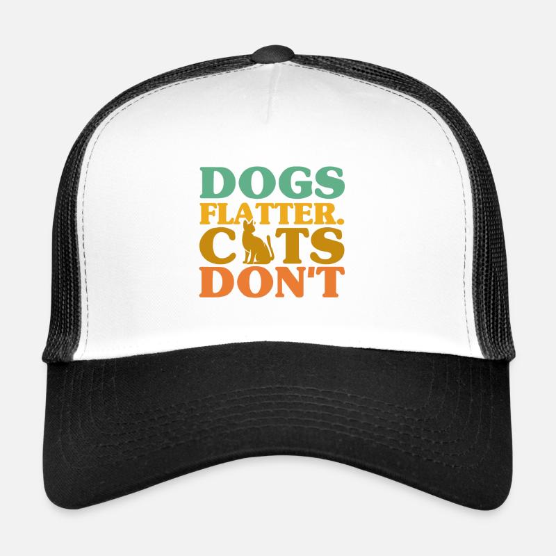 Chat Dictons Chat Chat Amoureux Cadeau Casquette trucker 