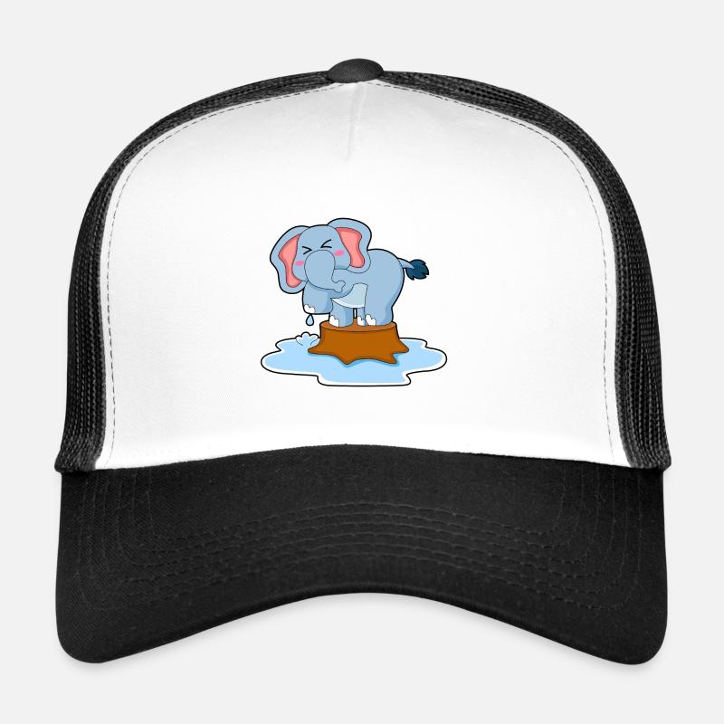 Elephant Water Trucker Cap