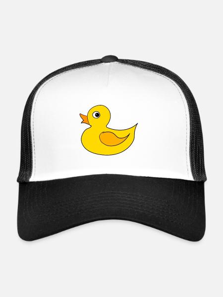 Canard Canard Grinchet Quak - Casquette trucker  - blanc/noir - Devant