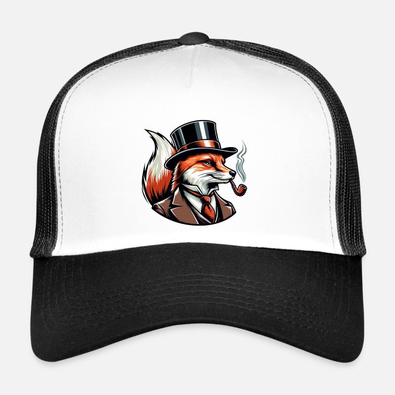 Renard avec sifflet Casquette trucker 