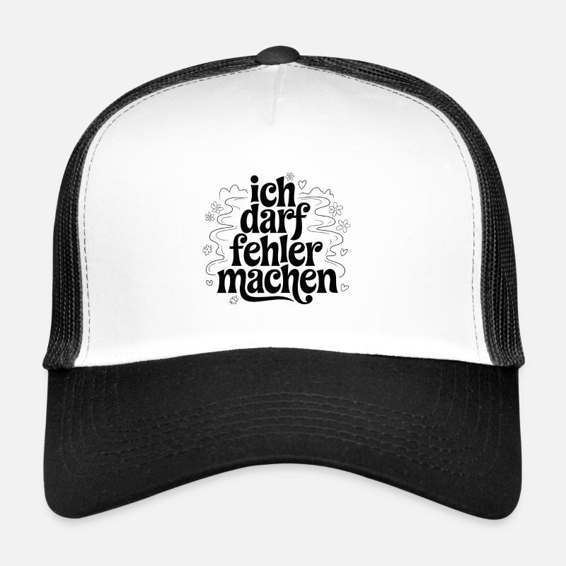 Ich darf fehler machen für einen Optimisten Trucker Cap