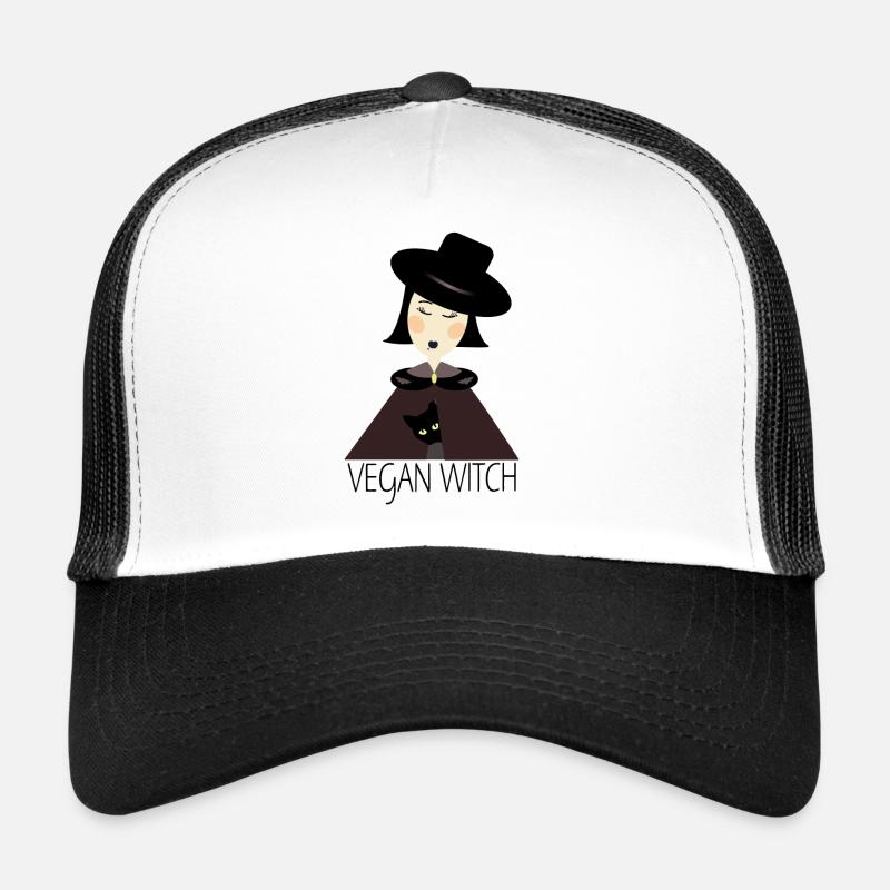 dark lady - Trucker Cap - Weiß/Schwarz