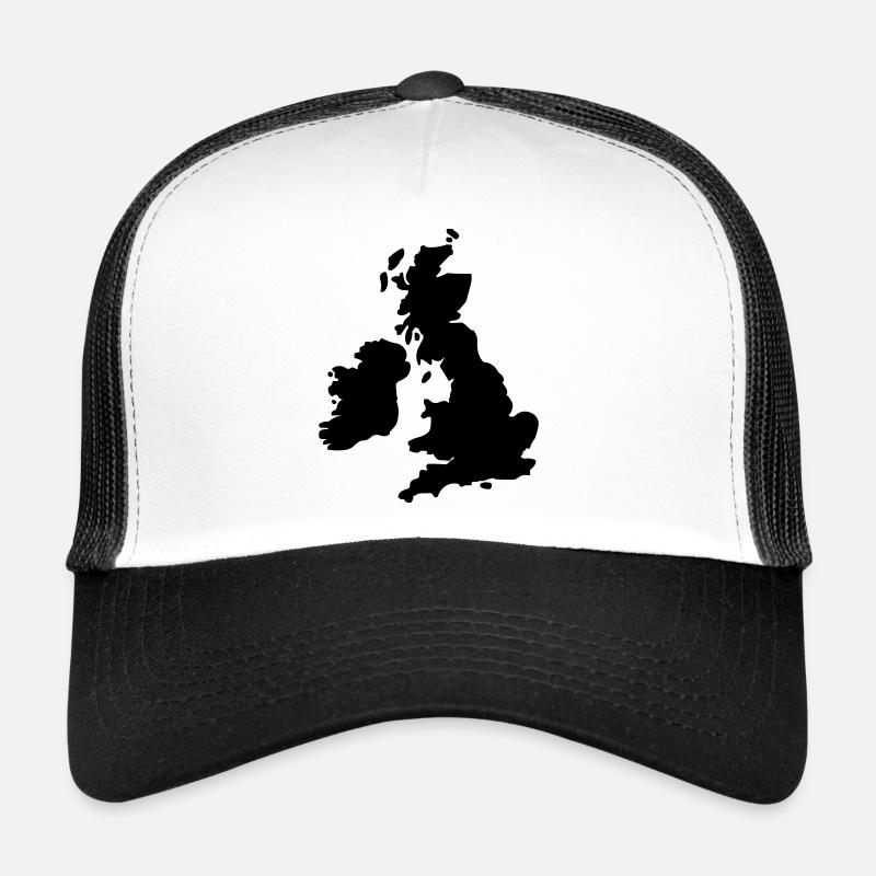 Great Britain - Trucker Cap - white/black