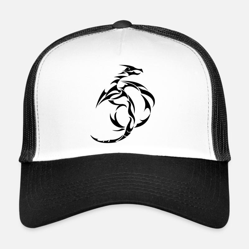 Dragon tribal Casquette trucker 