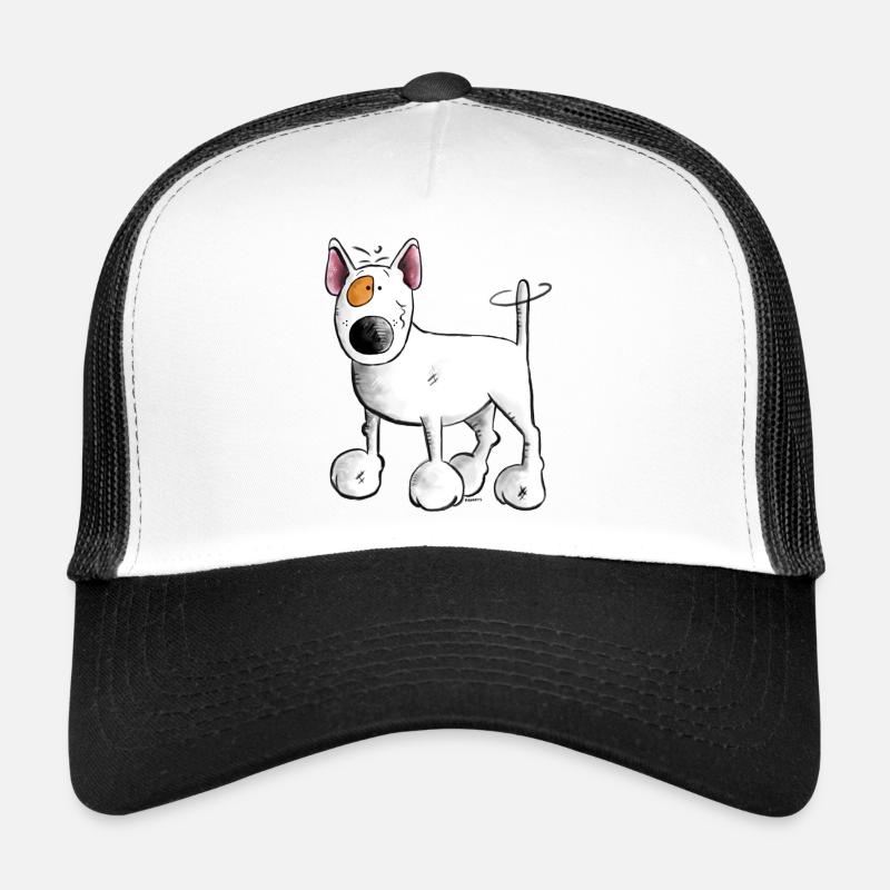 Drôle Bull-Terrier - Chien - Comique Casquette trucker 