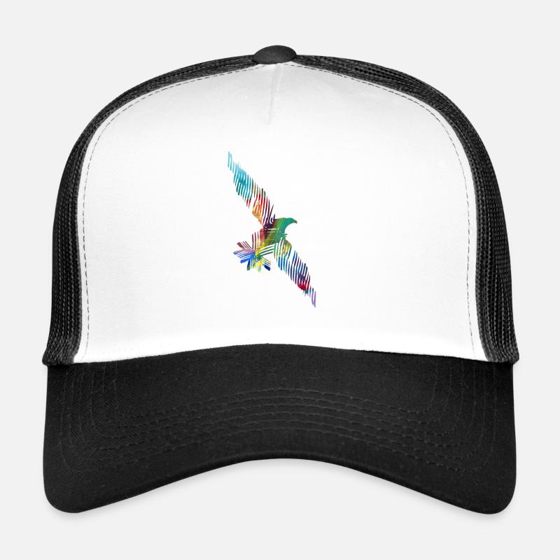 adler stencil bunt Trucker Cap