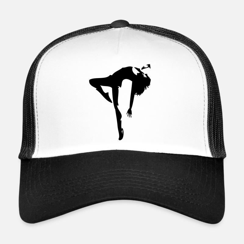 taenzer_5 - Trucker Cap - Weiß/Schwarz