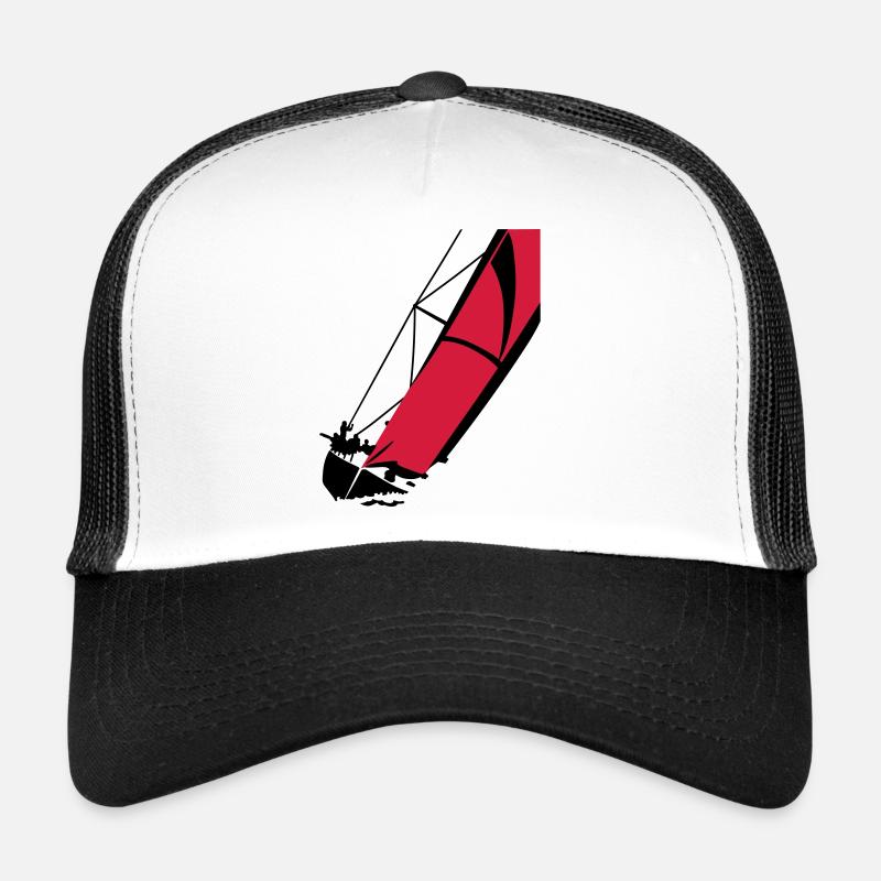 Yacht - Trucker Cap - white/black