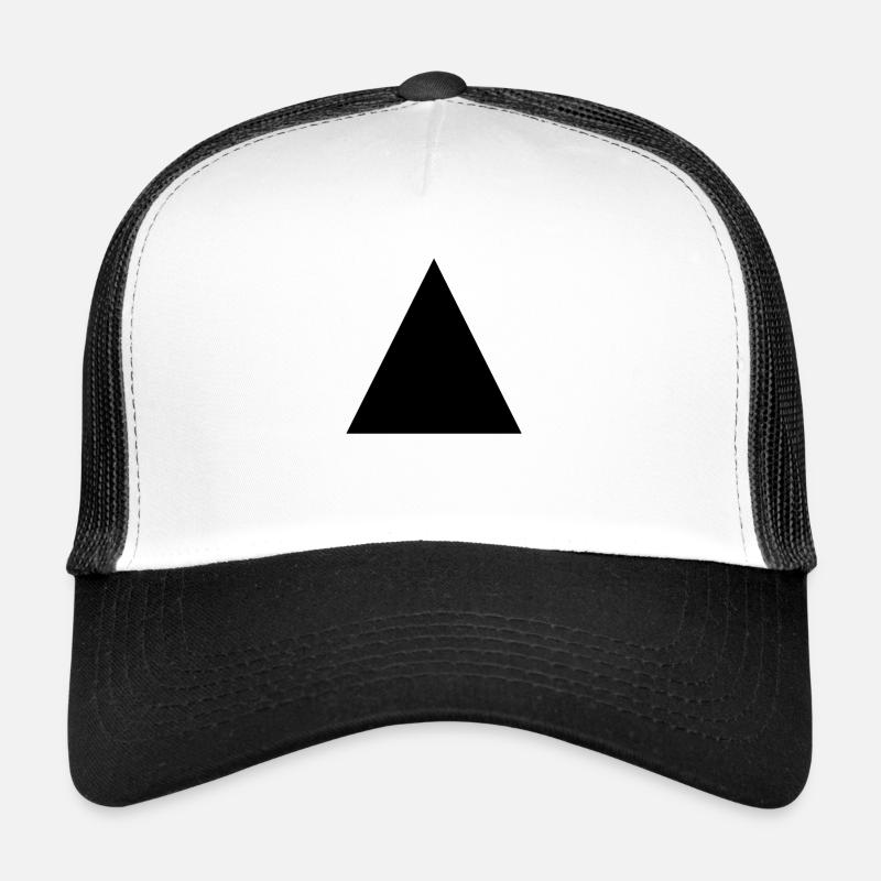 Triangle prism sign mathematics symbol gift Trucker Cap