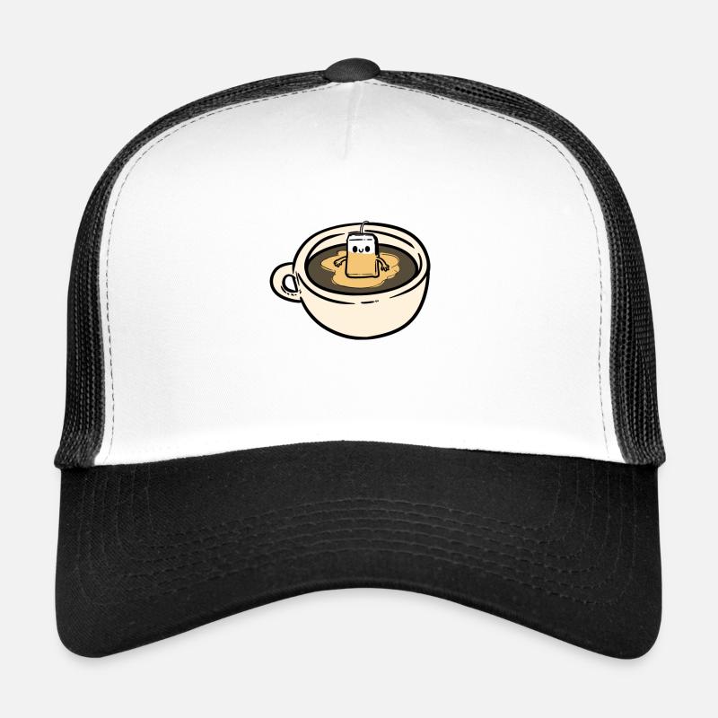It's a Tea - Trucker Cap - Weiß/Schwarz