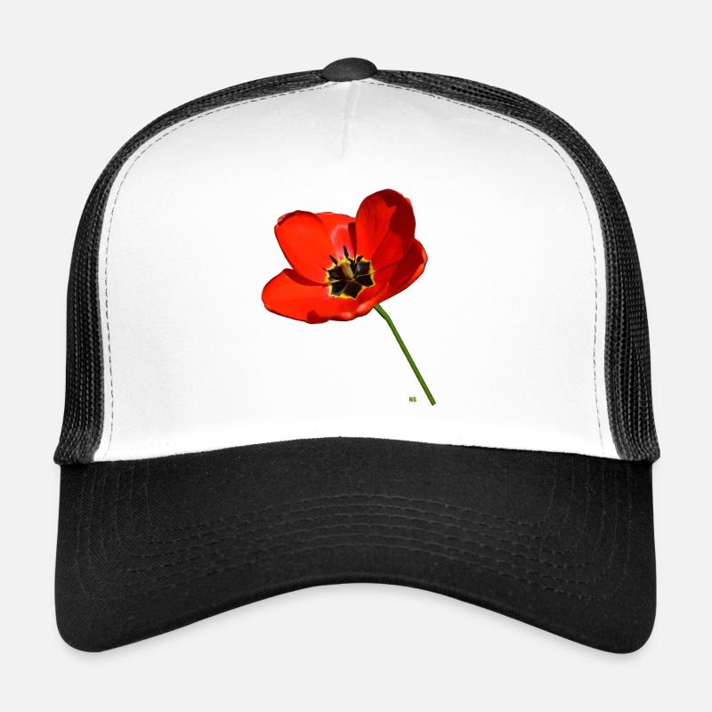 Roter Mohn Trucker Cap