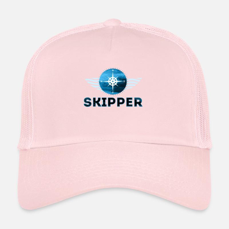 Skipper Segeln Segelschiff Segelboot Segelschiffe Trucker Cap