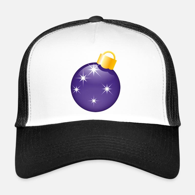 Smiley Christman bauble Casquette trucker 