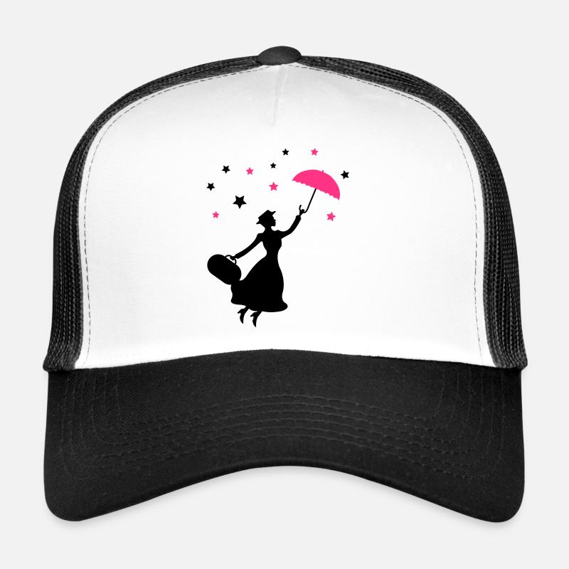 frau_regenschirm_02 Trucker Cap